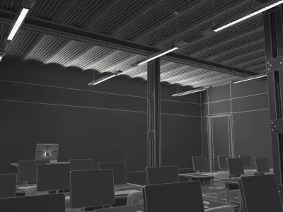 Classroom Computer 3D model