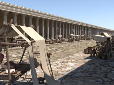 Ancient city of Anavarza 3D model