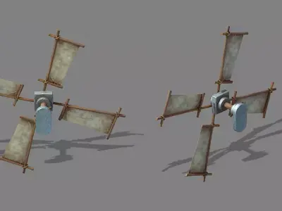 Rainbow City - Windmill 01 3D model