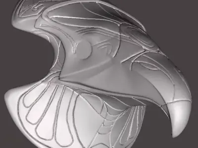 Stargate Horus Cosplay Headpiece 3D print model