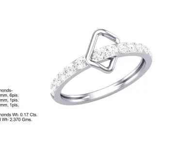 Delicate Ring - 30 3D print model