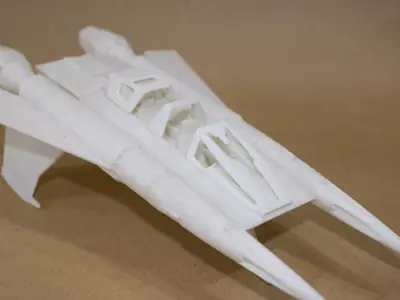 Buck Rogers Thunderfighter 3D print model