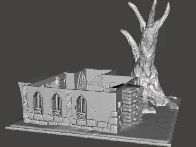 The Old Oak Nook 3D print model