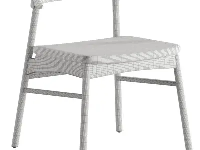 Timons chair light Low-poly 3D model