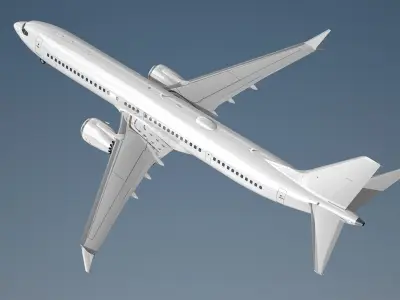  Boeing 737-9 MAX Generic White 
