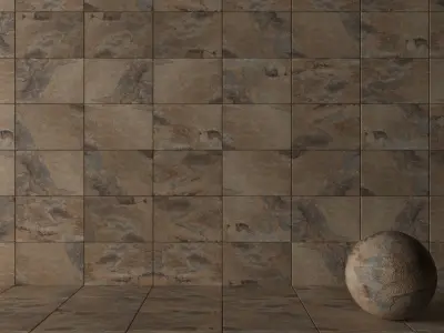 Stone Wall Tiles Key Stone Brown 40x60 Texture