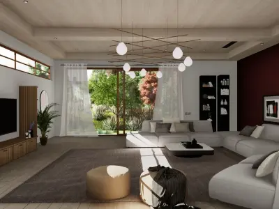 Tiny House SketchUp Model Lumion Render 3D model
