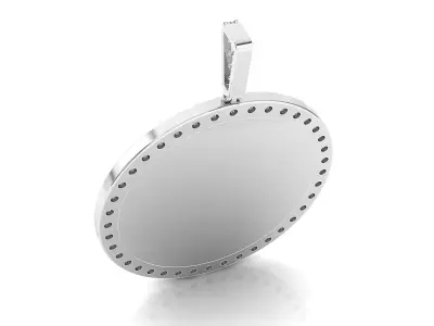 Memory frame pendant 3D print model