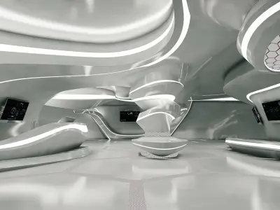  Sci-Fi Futuristic Room 