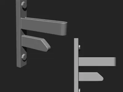 Door Latch IMM Brush Pack 20 in One vol 4 3D model