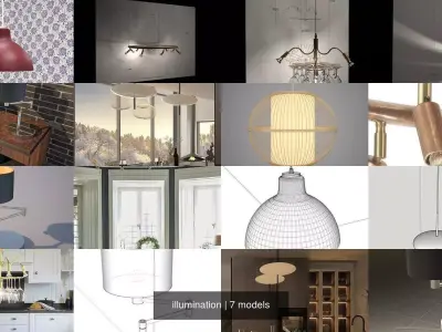 illumination 3D Model Pack