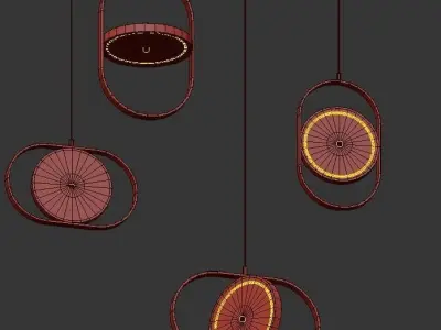 Kuu pendant 3D model