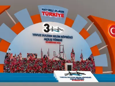 Special Outdoor Stage 105 3D model