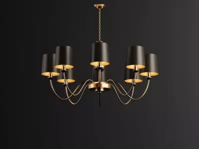 Ceiling light 3D model 31