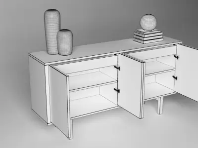 StockholmSideboard Storage 3D model