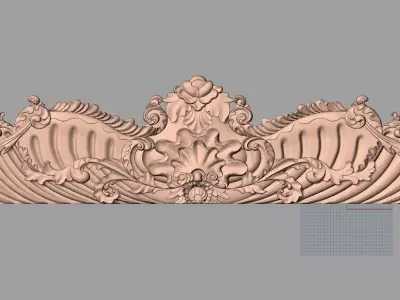 3D carved model furniture 3D design used for artcam aspire E811 3D model