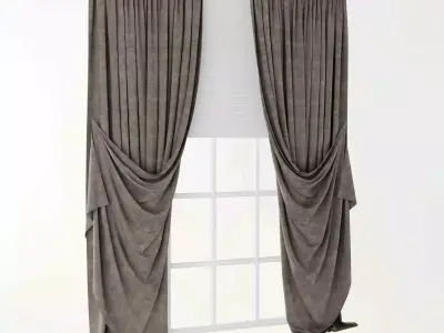 Curtain 3D model