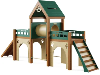 Dog training ground equipment 2 by TerraBound Solutions 3D model