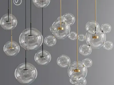 Flexlite jacqueline Bolle Ceiling Light Collection 3D model