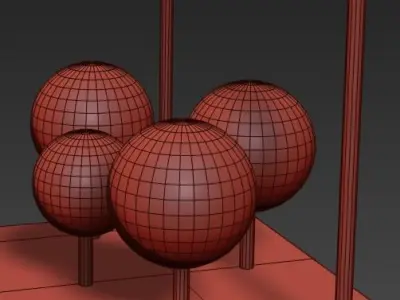 CANDLE lincoln pendant light 3D model