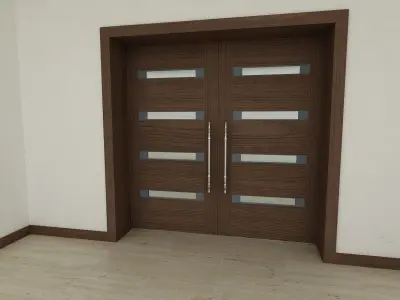 door decor 3D model