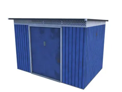 Garden Tool Shed 3D model