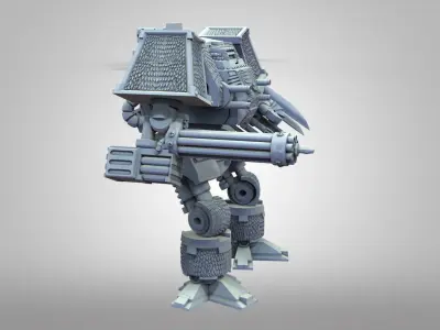 Son of the Snake Redemptor Guardian 3D print model