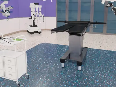  Operating Room Rigged for Cinema 4D 