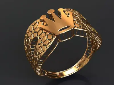 37 Crownlight Ring 2gm 3D print model