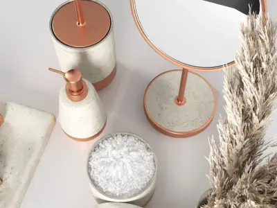 Bathroom accessories03 3D model