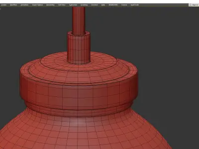 MAIBEL WALL Low-poly 3D model
