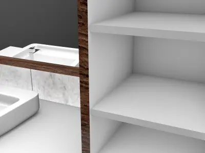 Bathroom Cabinet v2 - 4K 3D model