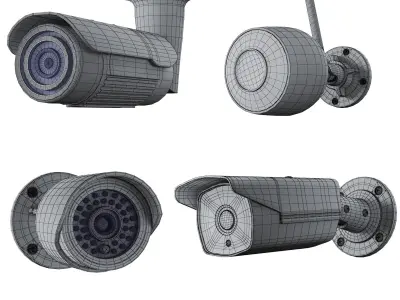 CCTV Pack 01 3D model