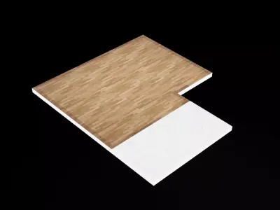 Floor Low-poly 3D model