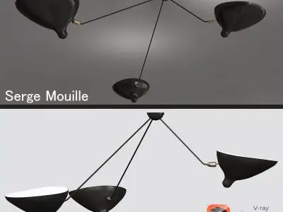 Serge Mouille 3D model