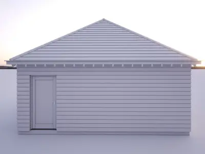 British House Bosc Garage GT 4A 3D model