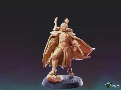 Space Elf Vanquisher Male Leader 3D print model