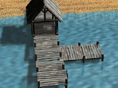 Dock 02 3D model