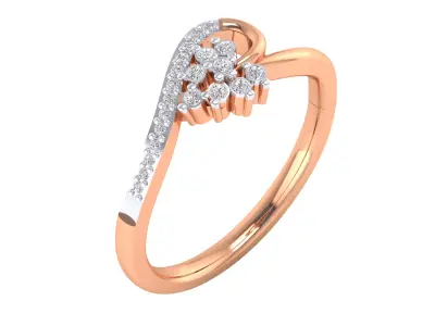  Women Ring Render 3dm STL MTL SLC JCD OBJ FBX Details 3D print model 42