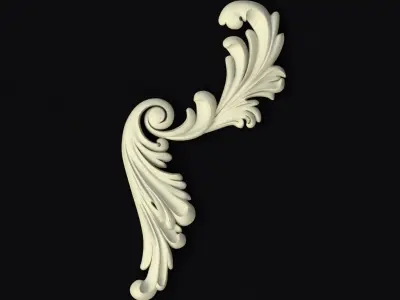 dekor ornamet 3D model
