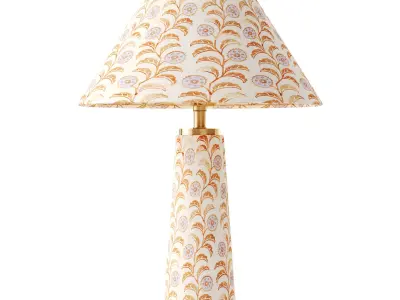 Lulu Lamp Low-poly 3D model