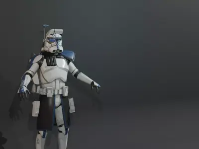 Captain Rex 3D model