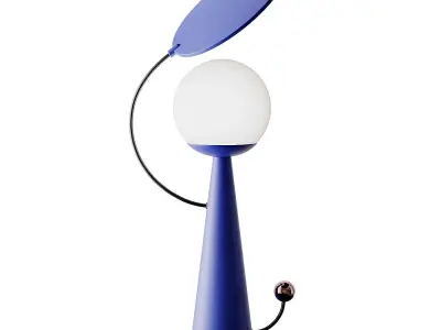 Blue Lamp by Thomas Dariel 3D model