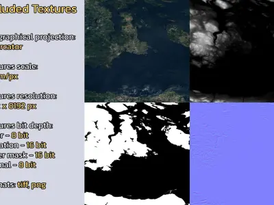 Victoria Canada City Landscape 3D Model 3D model