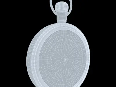 pocket watch 1 3D model
