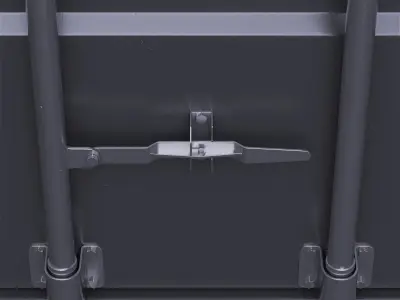 Shipping Container 20ft 3D model