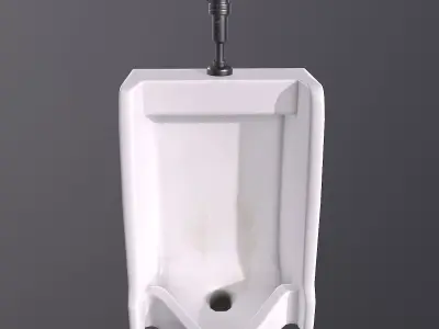 Urinal Low-poly 3D model
