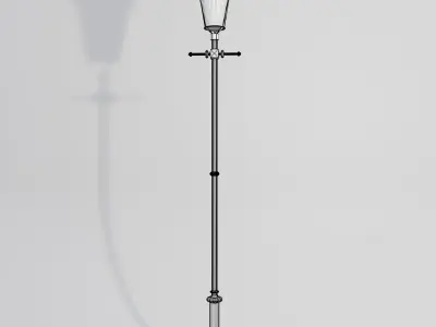 london street light 3D model