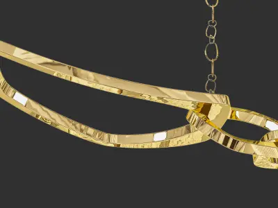 Pangea Chandelier 3D model