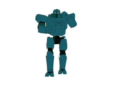 Mecha Man from Dispatch Fan Model 3D model
